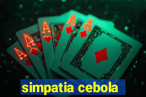 simpatia cebola